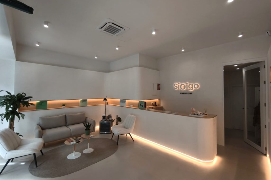 Recepción de Centro Auditivo SiOigo Canillejas en Madrid